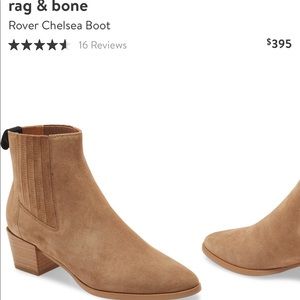 NWOT Rag and Bone Chelsea boot